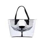 Office Panda T Shirt Shoulder Handbags Front