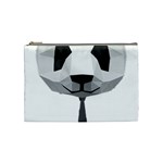 Office Panda T Shirt Cosmetic Bag (Medium)  Front