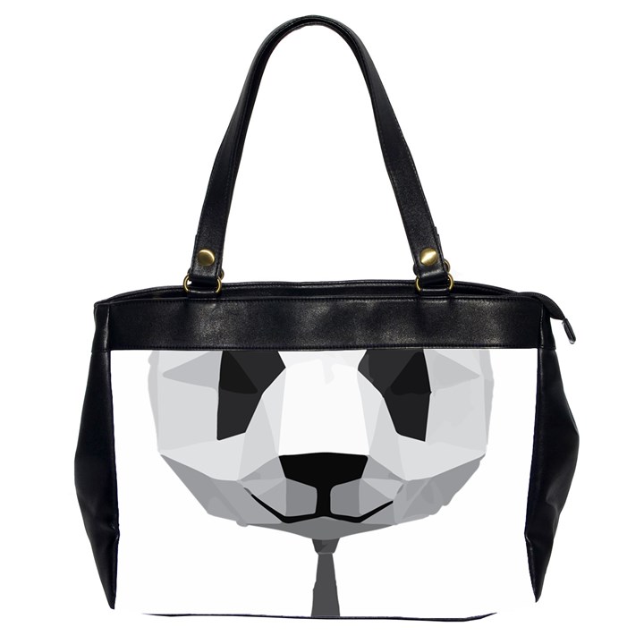 Office Panda T Shirt Office Handbags (2 Sides) 