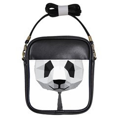 Office Panda T Shirt Girls Sling Bags