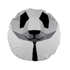 Office Panda T Shirt Standard 15  Premium Round Cushions