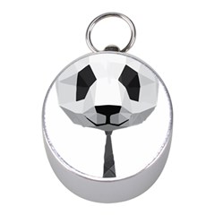 Office Panda T Shirt Mini Silver Compasses