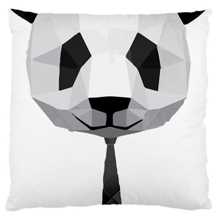 Office Panda T Shirt Large Flano Cushion Case (One Side)