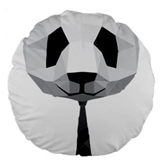 Office Panda T Shirt Large 18  Premium Flano Round Cushions