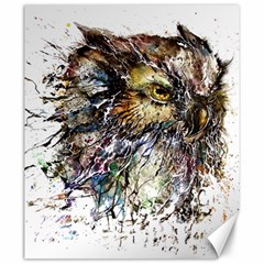 Angry And Colourful Owl T Shirt Canvas 20  X 24   by AmeeaDesign