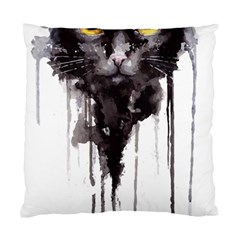 Angry Cat T Shirt Standard Cushion Case (one Side) by AmeeaDesign