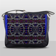 Sanskrit Link Time Space  Messenger Bags by MRTACPANS