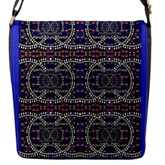 Sanskrit Link Time Space  Flap Messenger Bag (s) by MRTACPANS