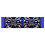 SANSKRIT LINK TIME SPACE  Satin Scarf (Oblong) Front