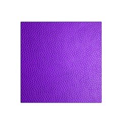 Purple Skin Leather Texture Pattern Satin Bandana Scarf by paulaoliveiradesign