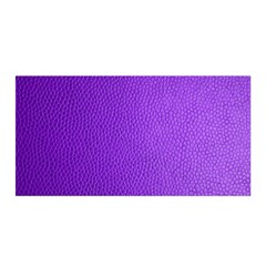 Purple Skin Leather Texture Pattern Satin Wrap by paulaoliveiradesign