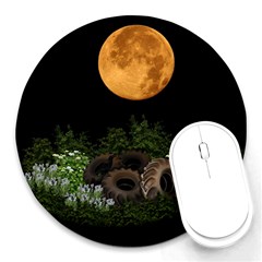 Ecology  Round Mousepads by Valentinaart