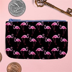 Flamingo Pattern Large Coin Purse by Valentinaart