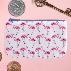 Flamingo Pattern Large Coin Purse by Valentinaart