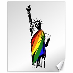 Pride Statue Of Liberty  Canvas 16  X 20   by Valentinaart