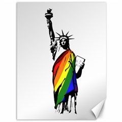 Pride Statue Of Liberty  Canvas 36  X 48   by Valentinaart