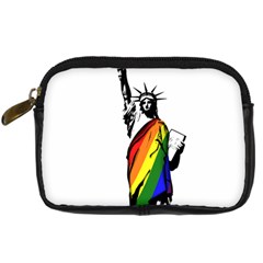 Pride Statue Of Liberty  Digital Camera Cases by Valentinaart