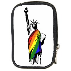 Pride Statue Of Liberty  Compact Camera Cases by Valentinaart