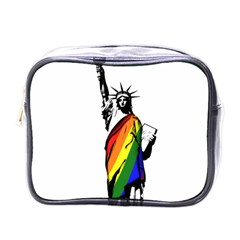 Pride Statue Of Liberty  Mini Toiletries Bags by Valentinaart