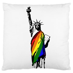 Pride Statue Of Liberty  Standard Flano Cushion Case (two Sides) by Valentinaart