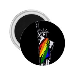 Pride Statue Of Liberty  2 25  Magnets by Valentinaart