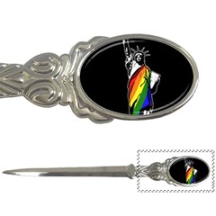 Pride Statue Of Liberty  Letter Openers by Valentinaart