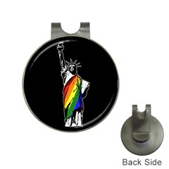 Pride Statue Of Liberty  Hat Clips With Golf Markers by Valentinaart