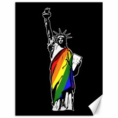 Pride Statue Of Liberty  Canvas 12  X 16   by Valentinaart