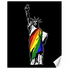 Pride Statue Of Liberty  Canvas 16  X 20   by Valentinaart