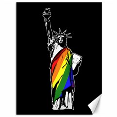 Pride Statue Of Liberty  Canvas 36  X 48   by Valentinaart