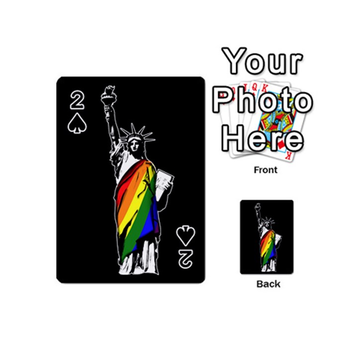 Pride Statue of Liberty  Playing Cards 54 (Mini) 