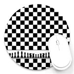 Chess  Round Mousepads Front