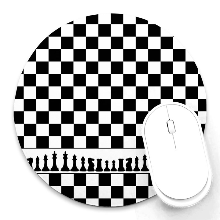 Chess  Round Mousepads