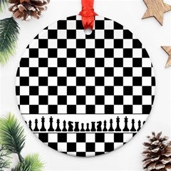 Chess  Ornament (Round)