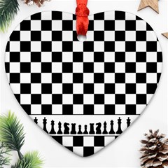 Chess  Ornament (Heart)