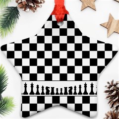 Chess  Ornament (Star)