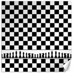 Chess  Canvas 12  x 12   11.4 x11.56  Canvas - 1