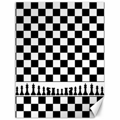 Chess  Canvas 12  X 16   by Valentinaart