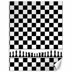 Chess  Canvas 18  X 24   by Valentinaart