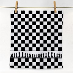 Chess  Face Towel by Valentinaart