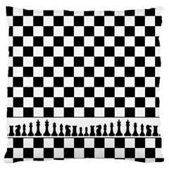 Chess  Large Flano Cushion Case (Two Sides)