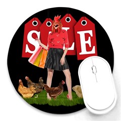 Sale Round Mousepads by Valentinaart