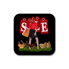 Sale Rubber Coaster (square)  by Valentinaart