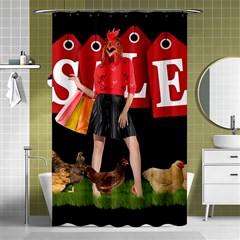 Sale Shower Curtain 48  X 72  (small)  by Valentinaart