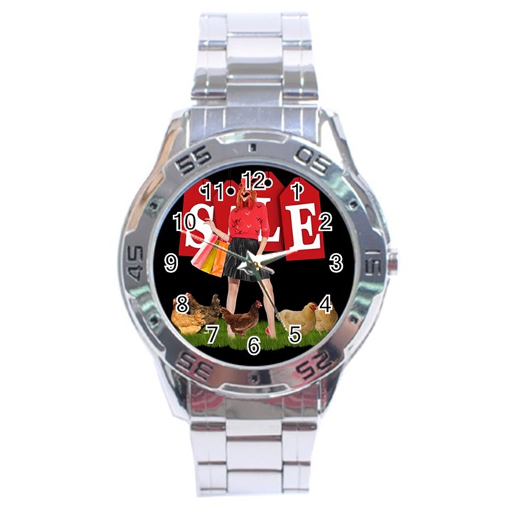 Sale Stainless Steel Analogue Watch