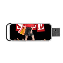 Sale Portable Usb Flash (two Sides) by Valentinaart