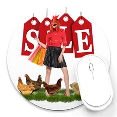 Sale Round Mousepads by Valentinaart