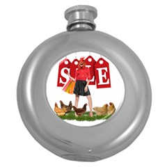 Sale Round Hip Flask (5 Oz) by Valentinaart