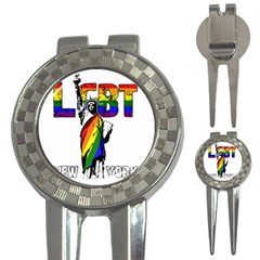 Lgbt New York 3-in-1 Golf Divots by Valentinaart