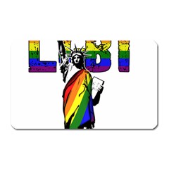 Lgbt New York Magnet (rectangular) by Valentinaart